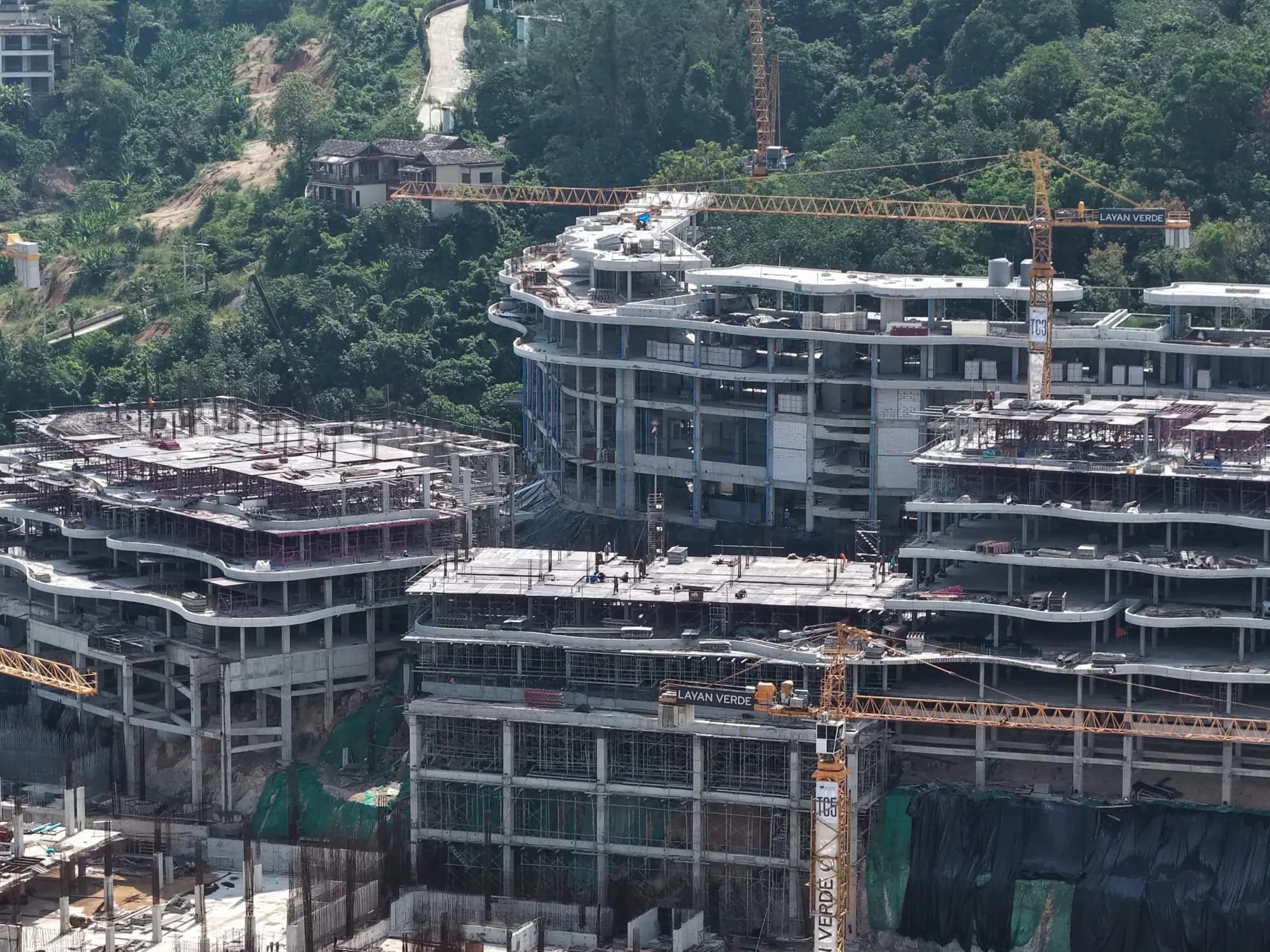 Layan Verde construction progress · 27 July 2026 · view 3