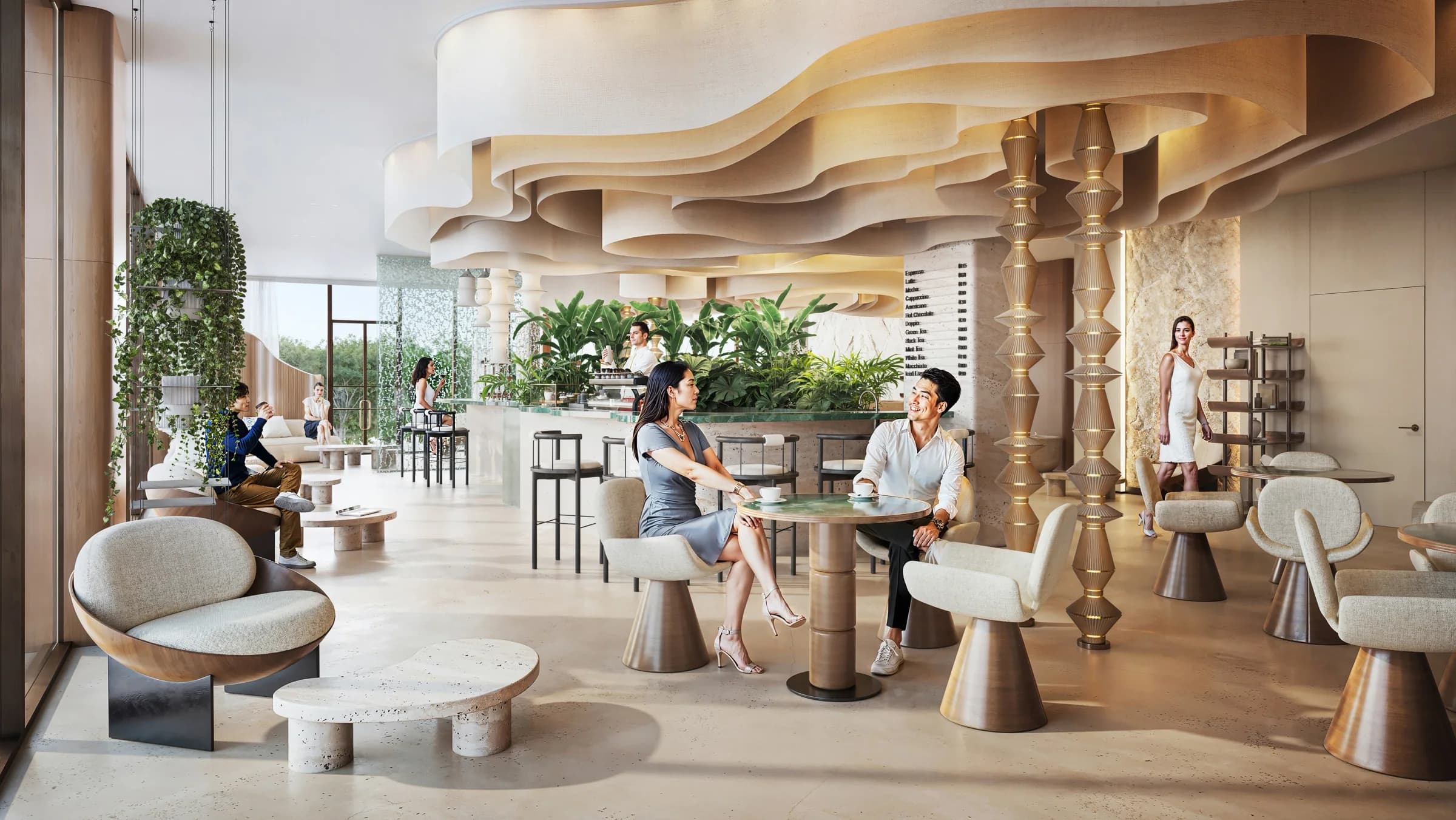Planned lobby in Layan Verde Building B2